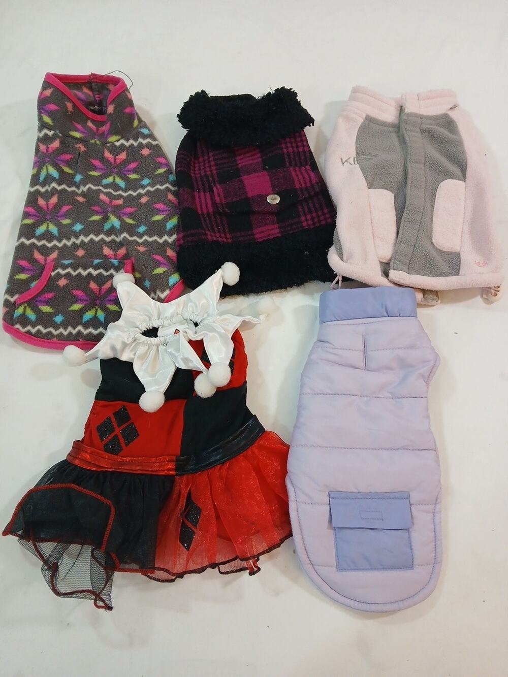 Dog Girl Outfits Xs S Medium Lot Of 5